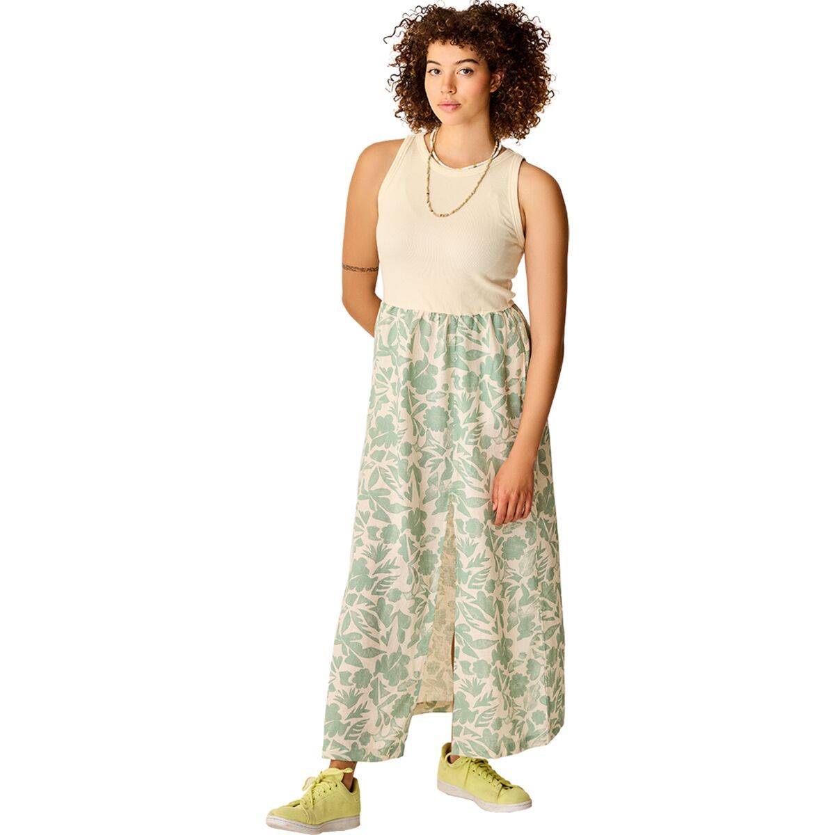 Carve Designs Lark Linen Dress - Women's Haze Mezcal, S