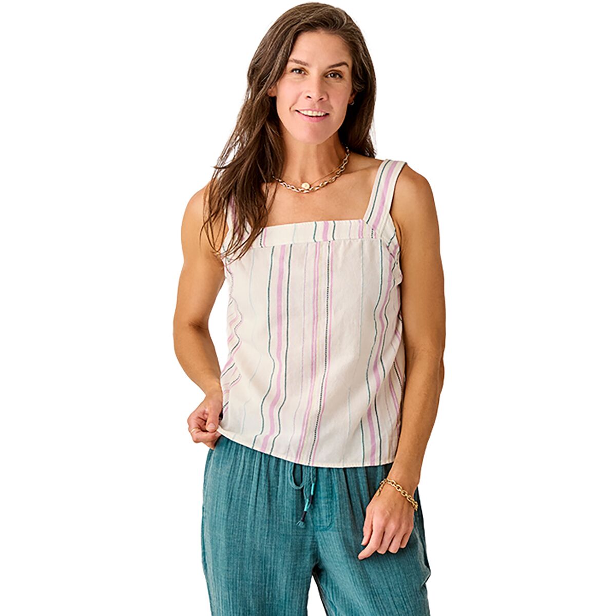 Image of Carve Designs Liv Stitched Top - Women's Light Violet Texture, XS
