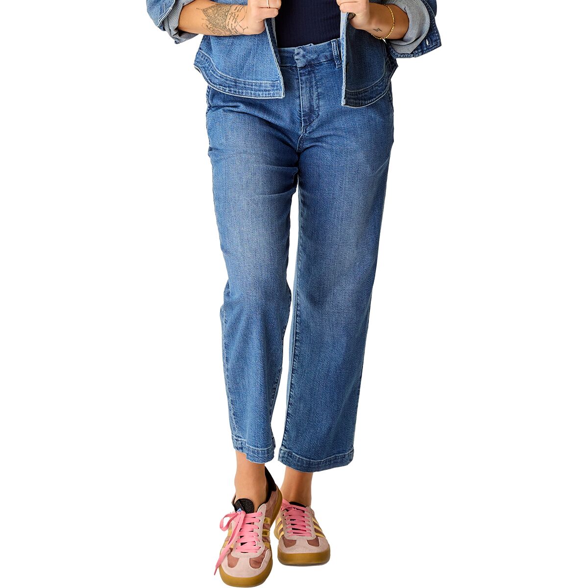 Image of Carve Designs Spencer Straight Leg Pant - Women's Magnolia, 2