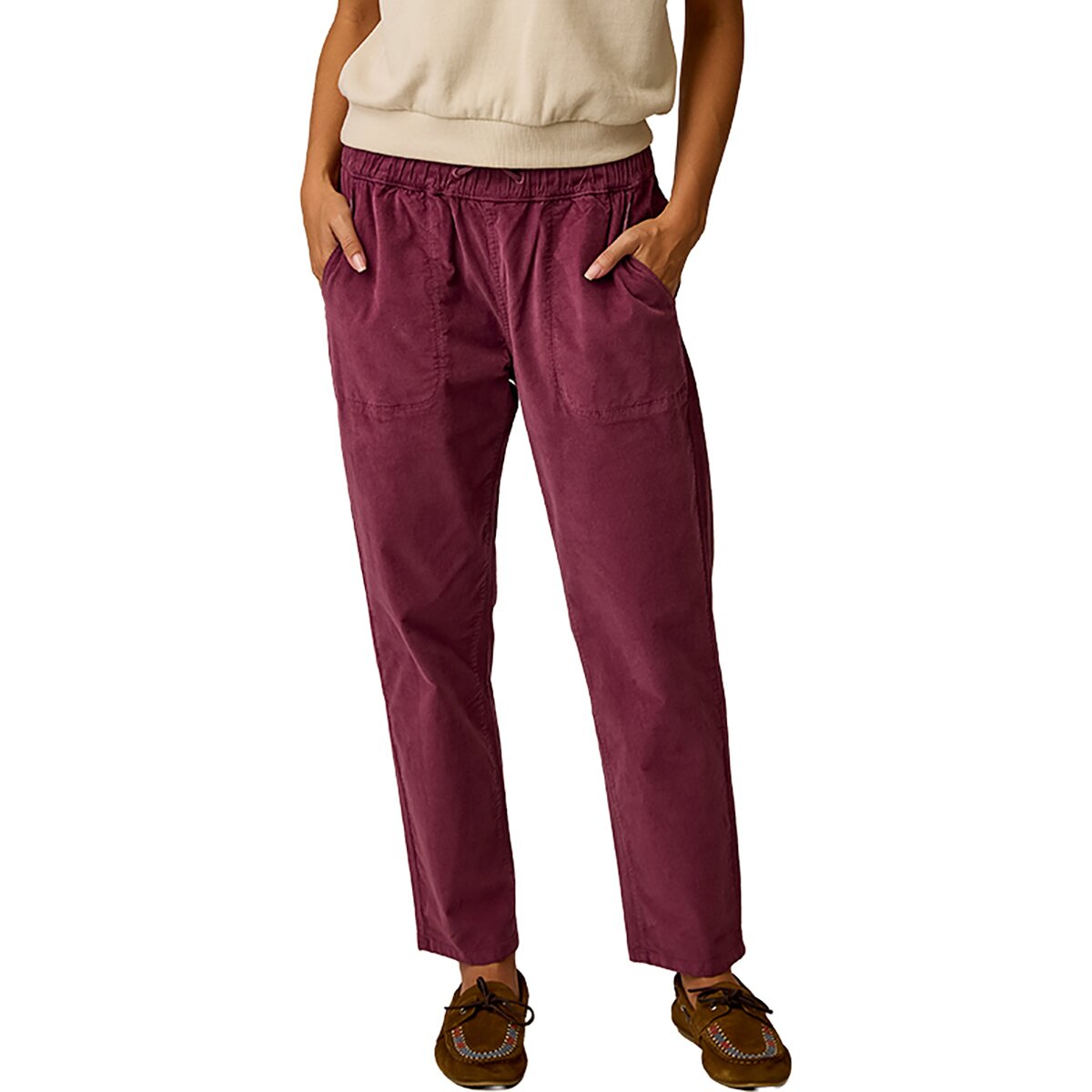 Image of Carve Designs Zoe Buttercord Pant - Women's Bramble, M