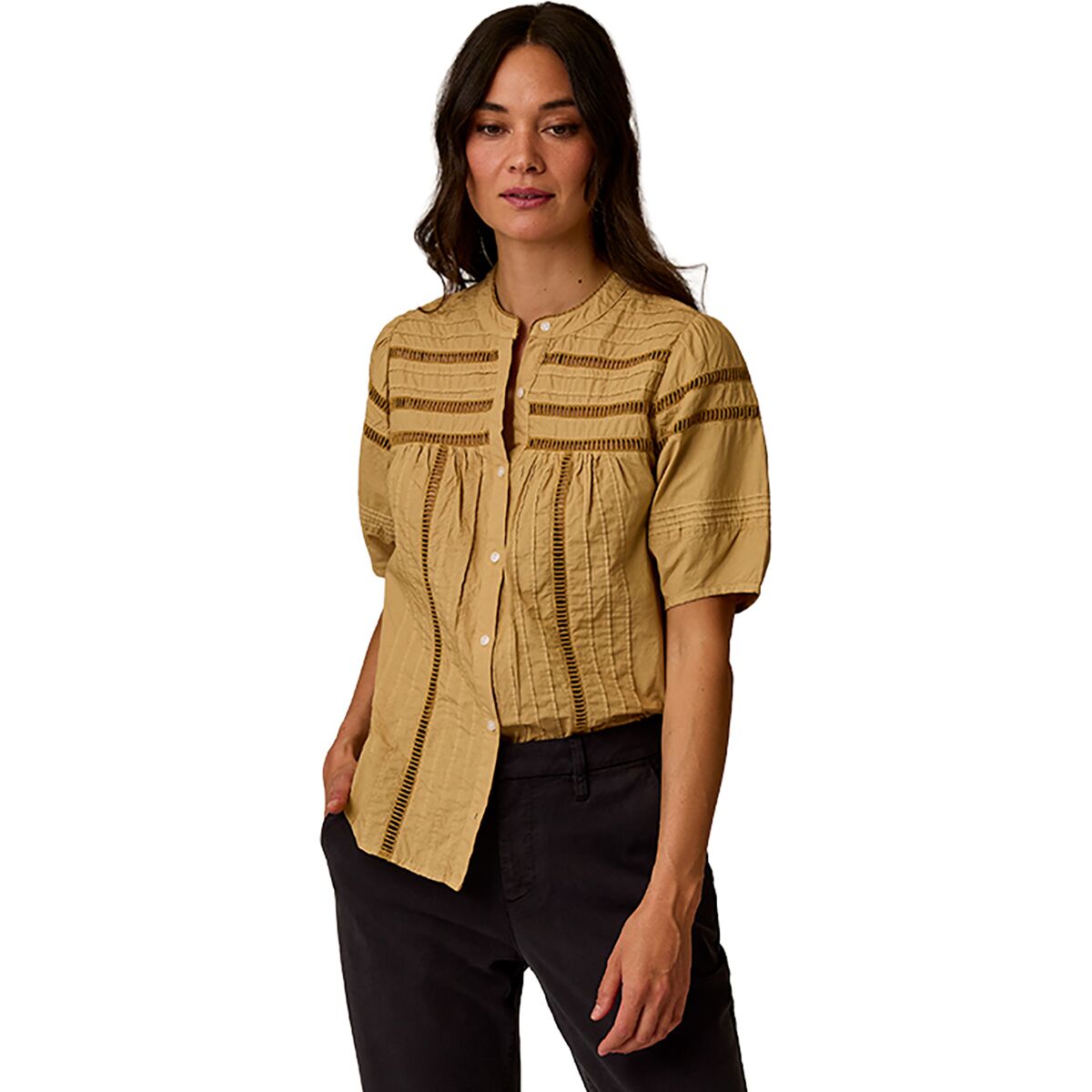 Image of Carve Designs Gabby Voile Top - Women's Prairie, L