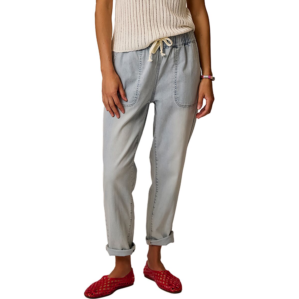 Image of Carve Designs Zoe Lightweight Denim Pant - Women's Savannah, M