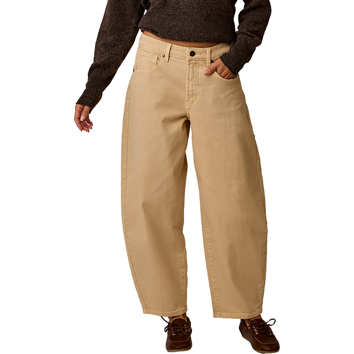 Image of Carve Designs Dana Barrel Pant - Women's Shell, 0