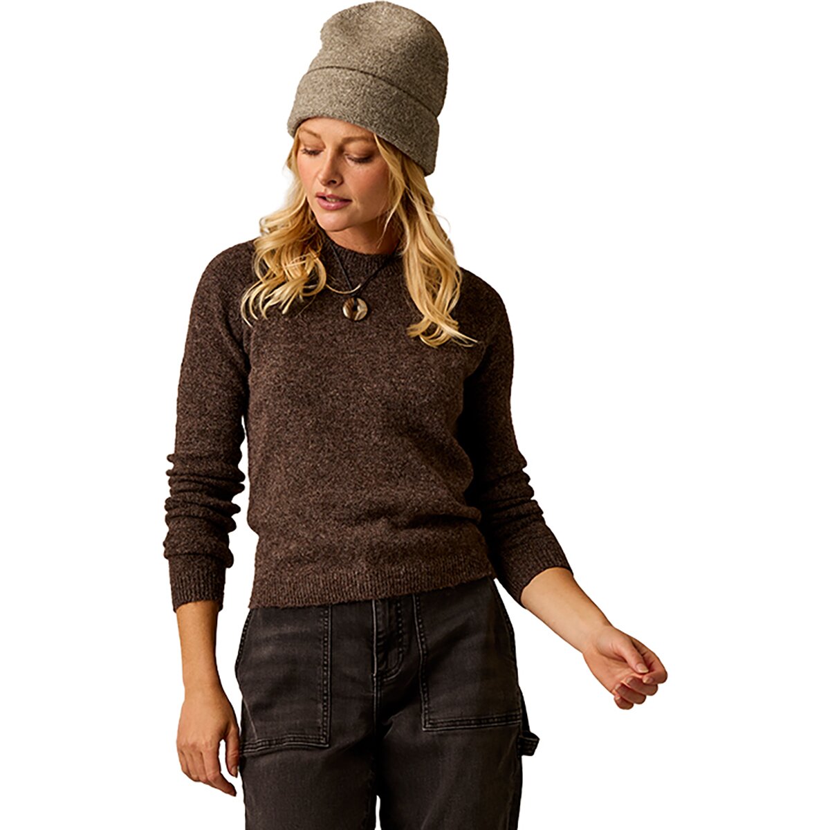 Image of Carve Designs The Cozy Sweater - Women's Woodland, L