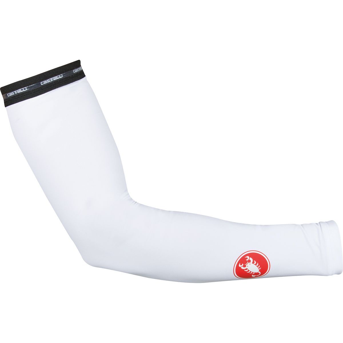 Castelli UPF 50+ Light Arm Sleeves White, XL