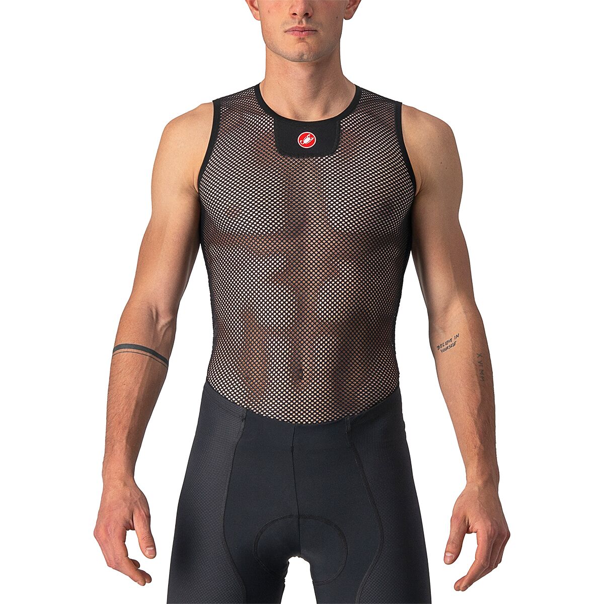 Image of Castelli Core Mesh 3 Sleeveless Baselayer - Men's Black, XXL
