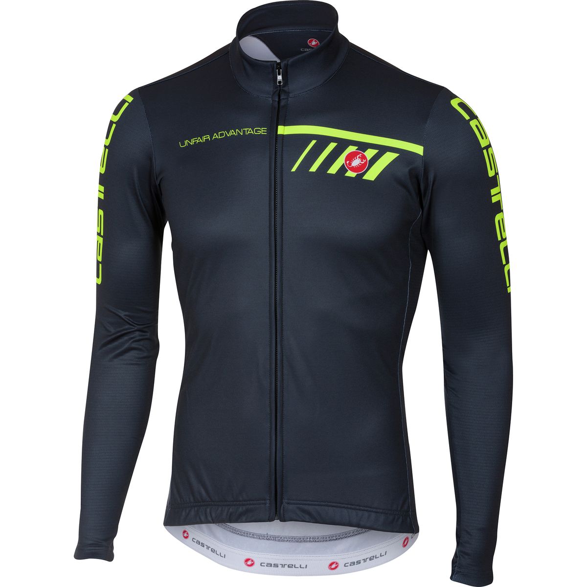 Castelli pisa long sales sleeve cycling jersey