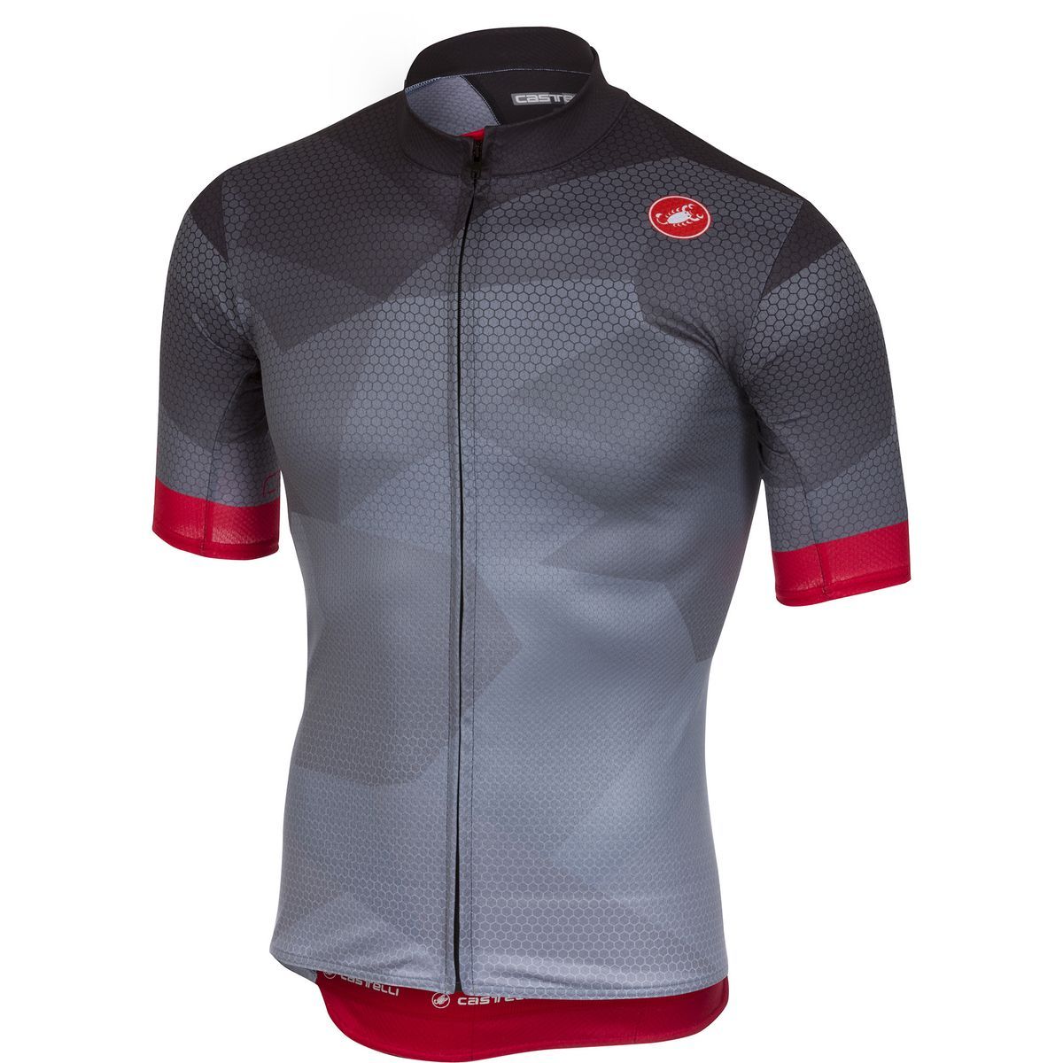 Image of Castelli Flusso Limited Edition Full-Zip Jersey - Men's Anthracite, L