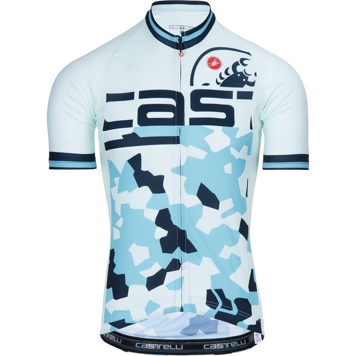 Castelli Attacco Limited Edition Jersey - Men's Saville Blue/Celeste/Light Aqua, XL