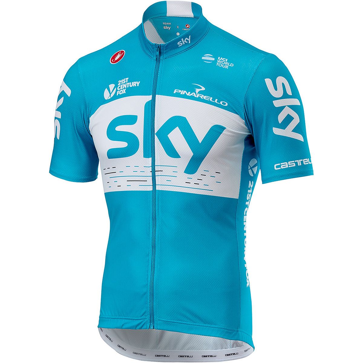 Team Sky Castelli Perfetto XL チームスカイ Castelli Team Sky Fan Jersey - Men's - Bike