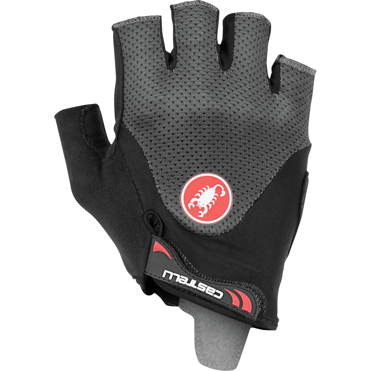 Image of Castelli Arenberg Gel 2 Glove - Men's Dark Gray, XS