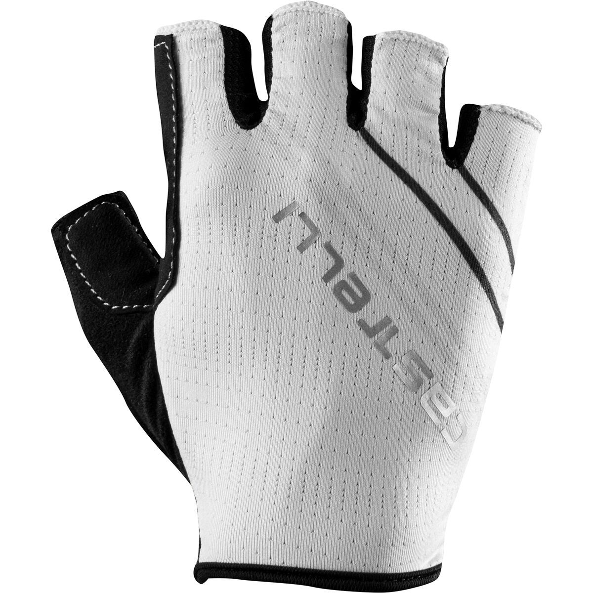 Image of Castelli Dolcissima 2 Glove - Women's Ivory/Dark Gray/Silver Gray, XS