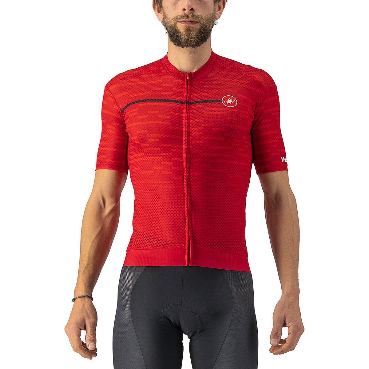 Castelli Insider Jersey - Men's Dark Red, S