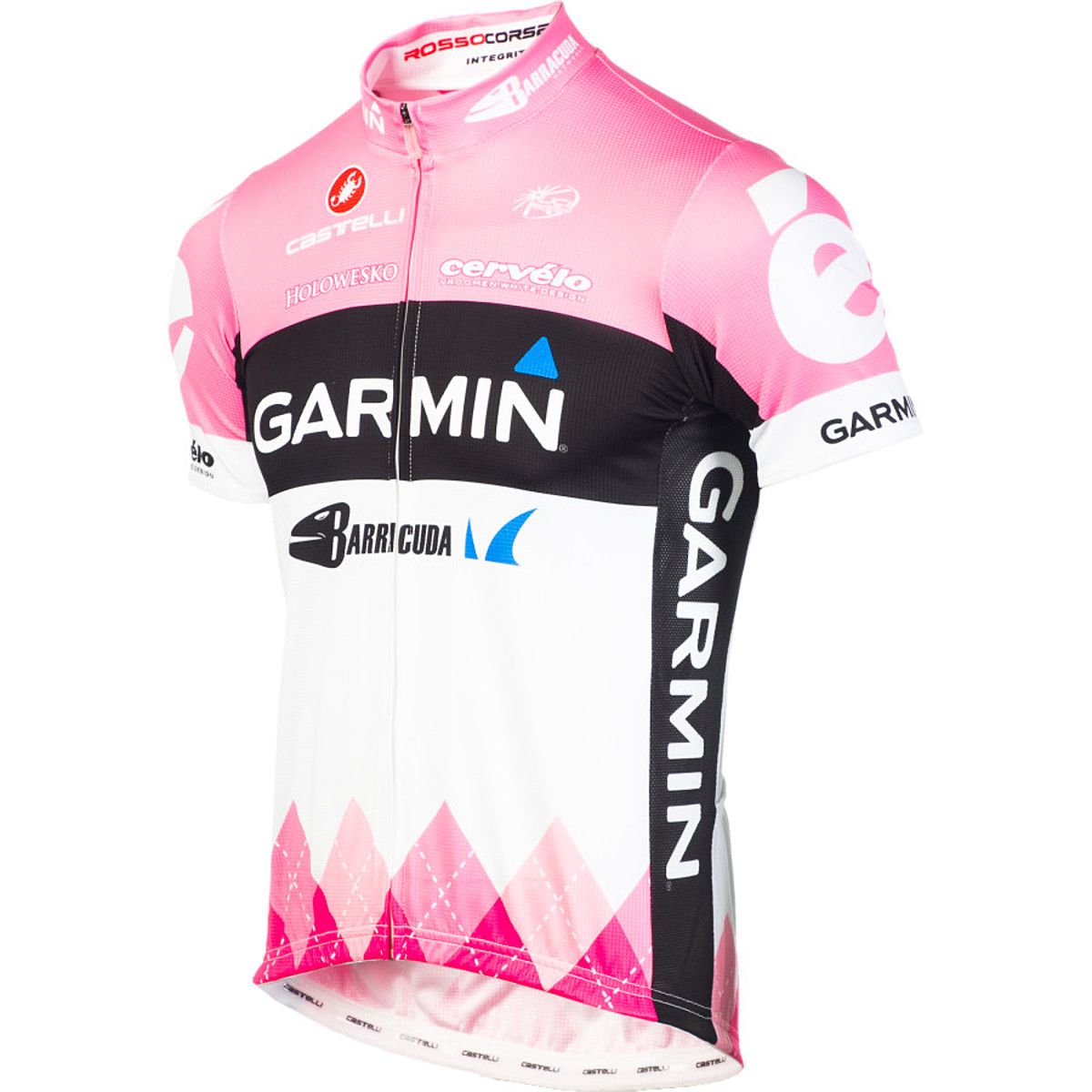 【新品】CASTELLI GARMIN TEAM JERSEY FZ Mサイズ MEN'S CASTELLI GARMIN ISSUE CYCLING BICYCLE SHIRT JERSEY