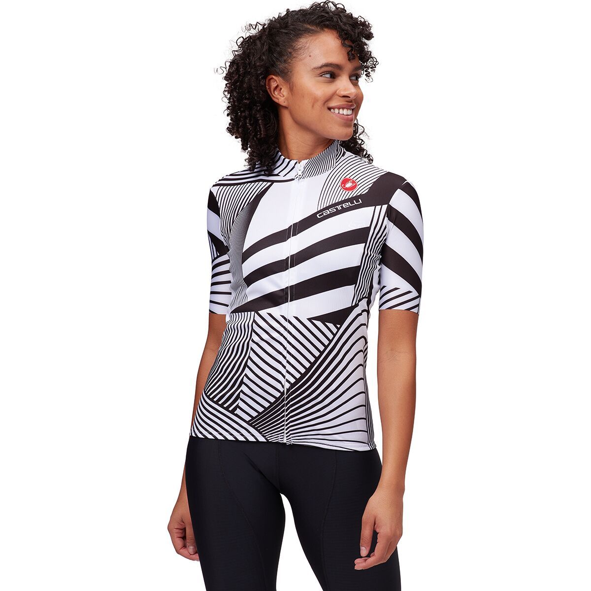 Image of Castelli Sublime Limited Edition Jersey - Women's White/Black, M