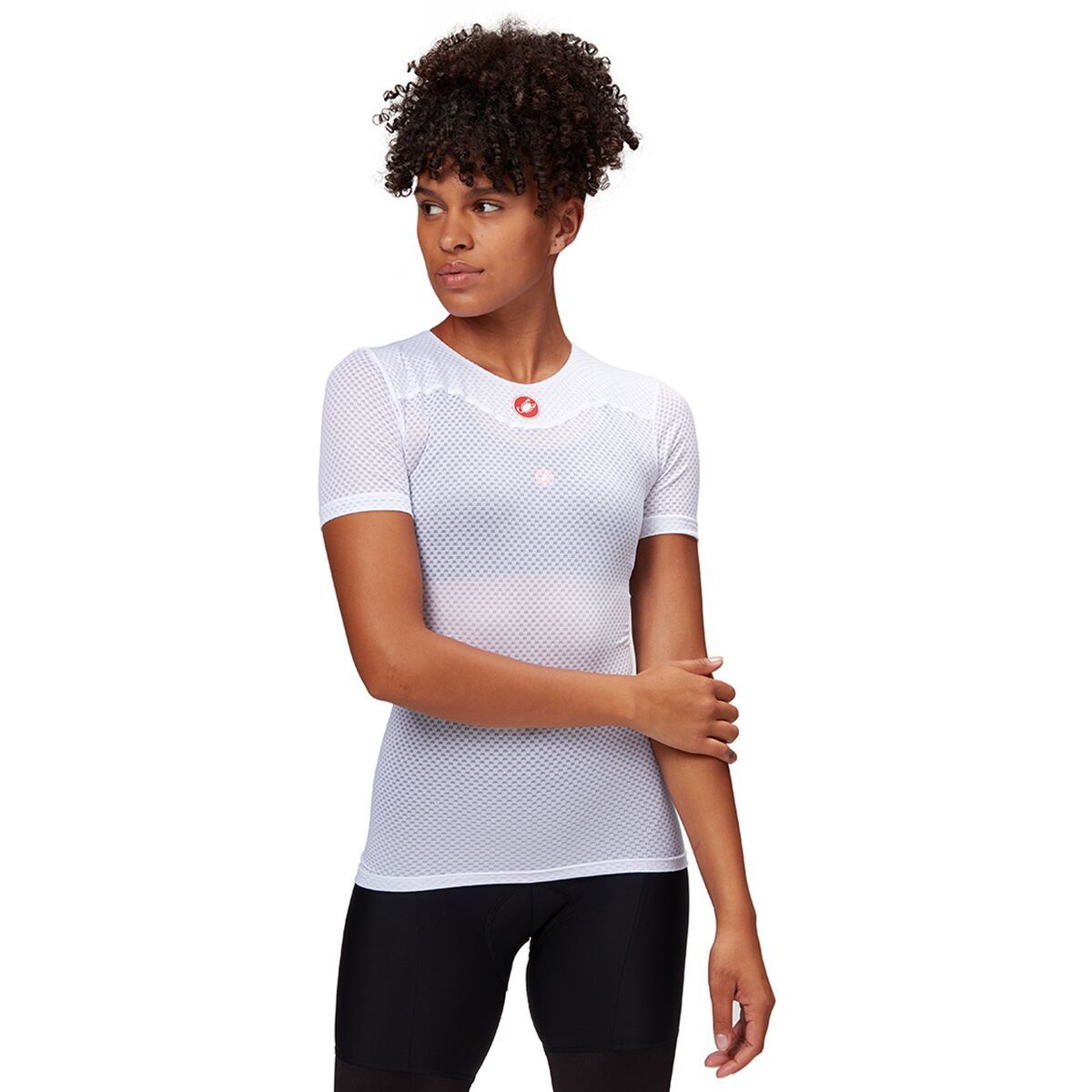 Castelli Pro Issue 2 Short-Sleeve Baselayer - Women's White, M