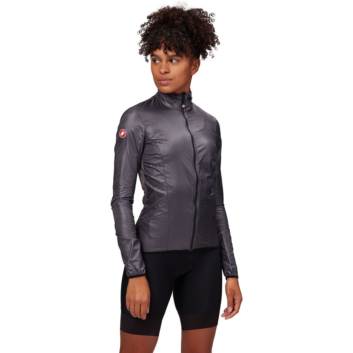 Castelli Aria Shell Jacket - Women's Dark Gray, XL