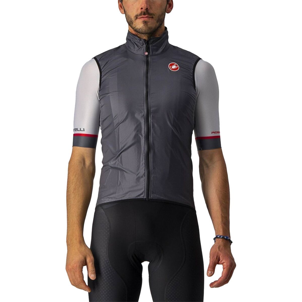 Image of Castelli Aria Vest - Men's Dark Gray, 3XL