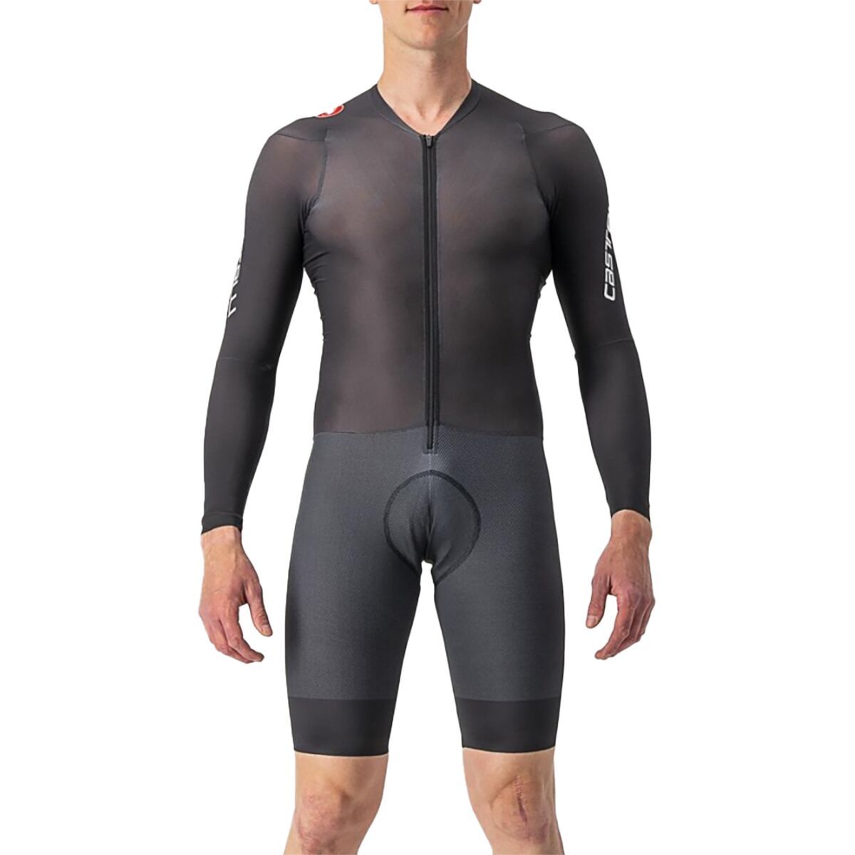Castelli Body Paint 4.x Long-Sleeve Speed Suit - Men's Black, 3XL