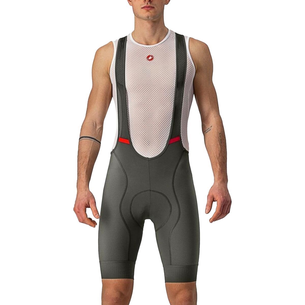 Castelli Competizione Bib Short - Men's Deep Green, S