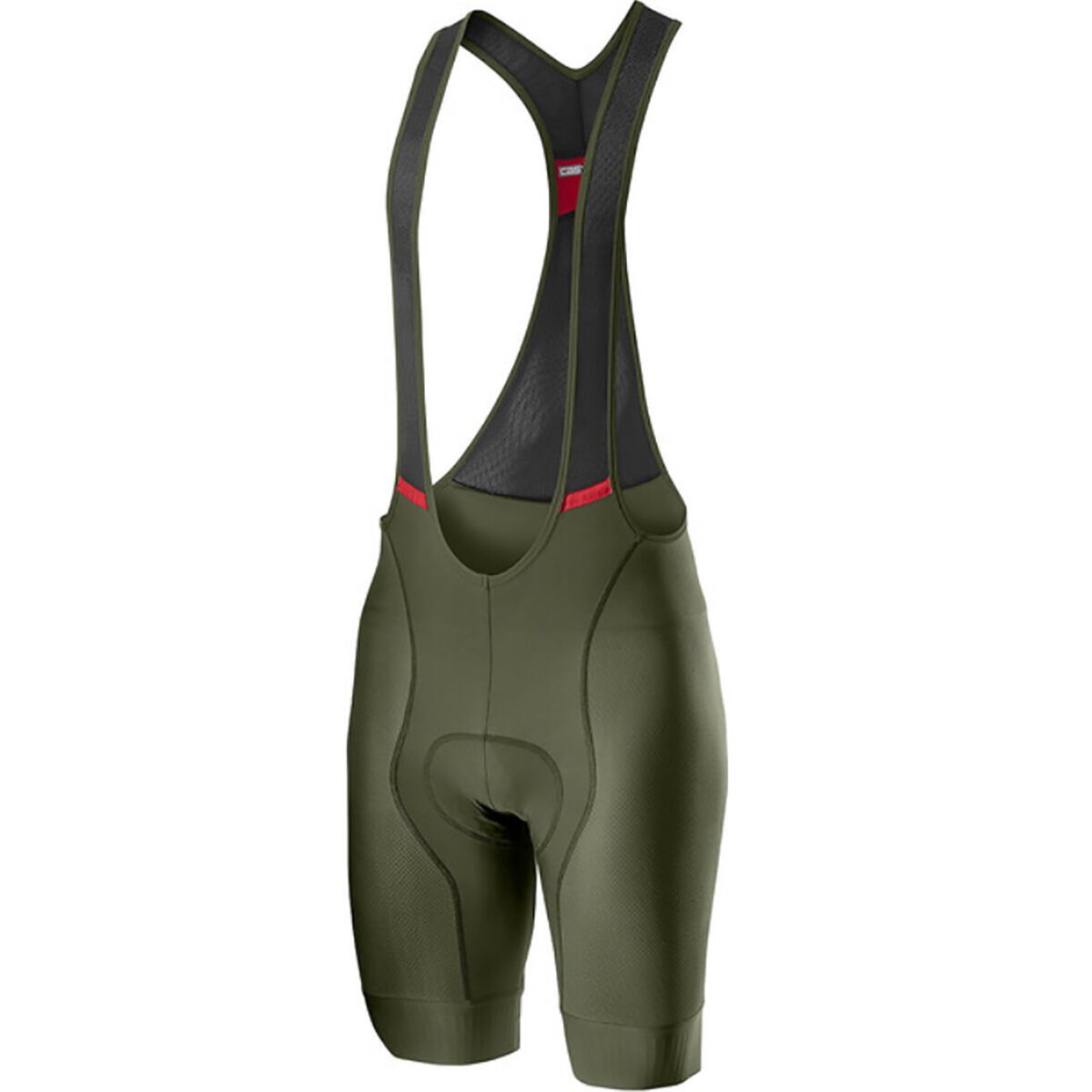 Castelli Competizione Bib Short - Men's Military Green, 3XL