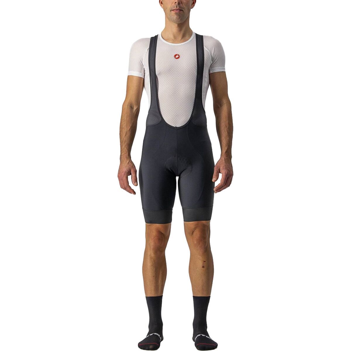 Castelli Entrata Bib Short - Men's Black, M