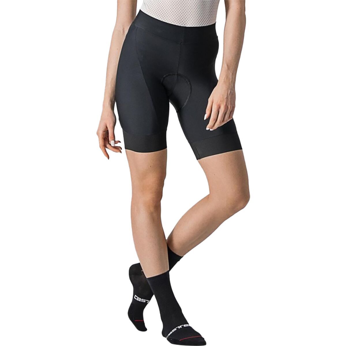 Castelli Prima Short - Women's Black/Hibiscus, M