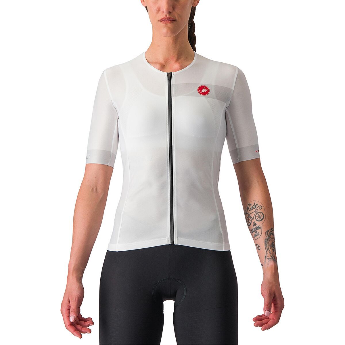 Castelli Free Speed 2 Race Top - Women's White/Black2, S