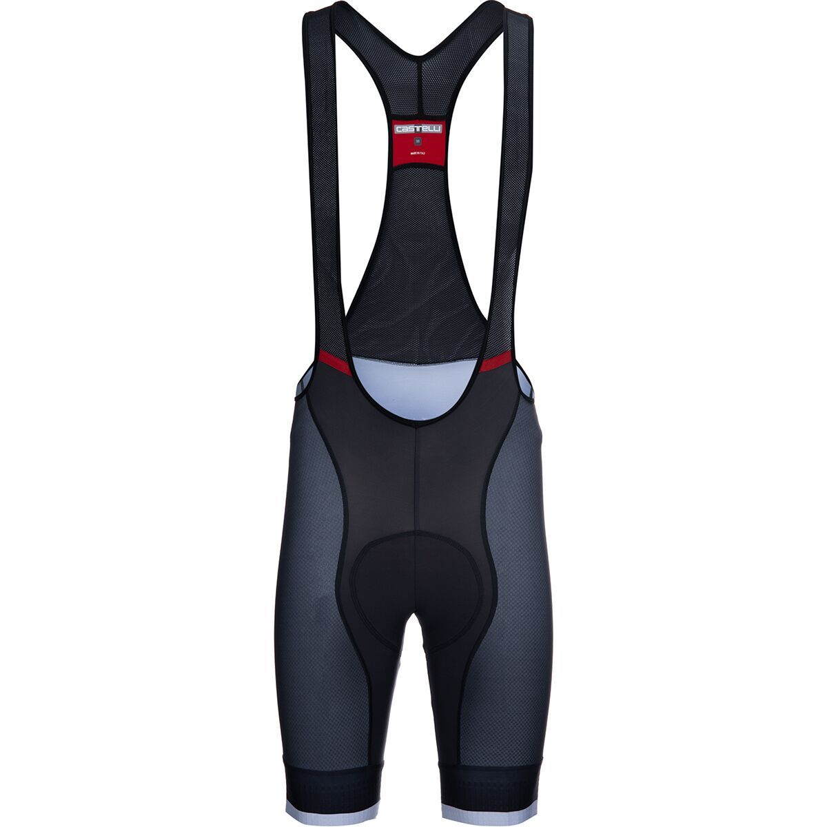 Castelli Competizione Limited Edition Bib Short - Men's Dark Gray/Vortex Gray/Silver G, M