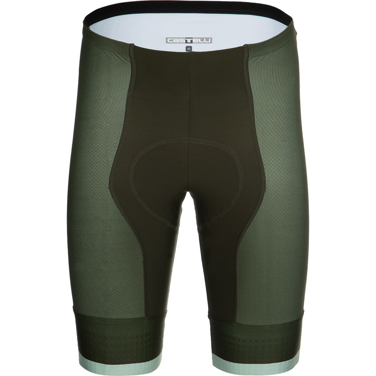 Castelli Competizione Limited Edition Short - Men's Deep Green/Defender Green/Silver Gray, L
