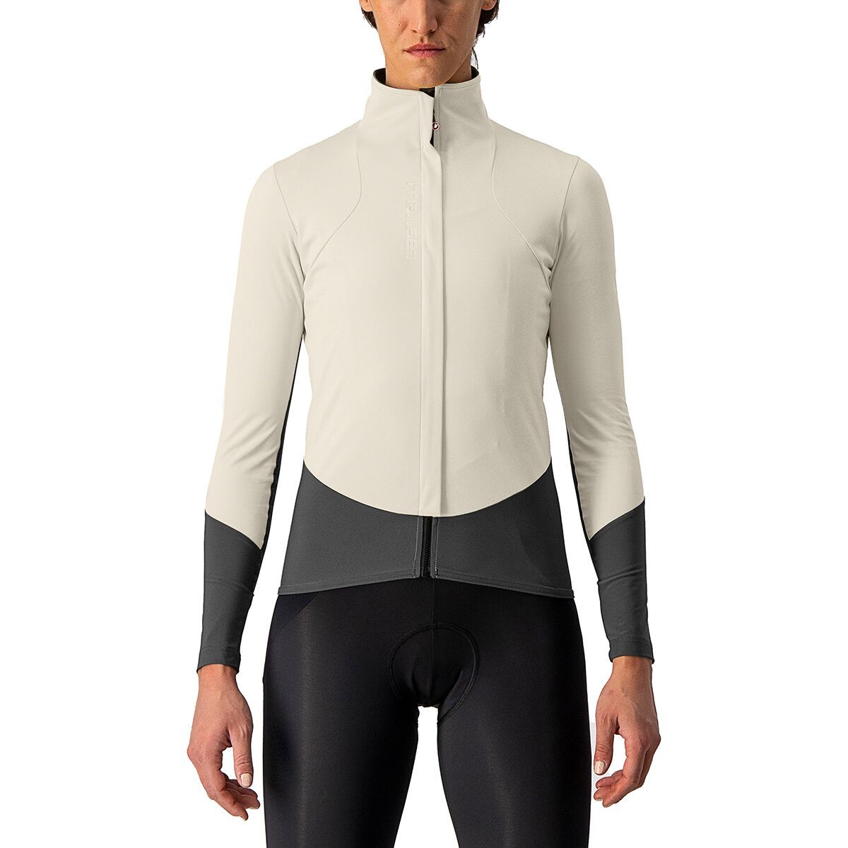 Castelli Beta RoS Jacket - Women's Chalk/Dark Gray, S
