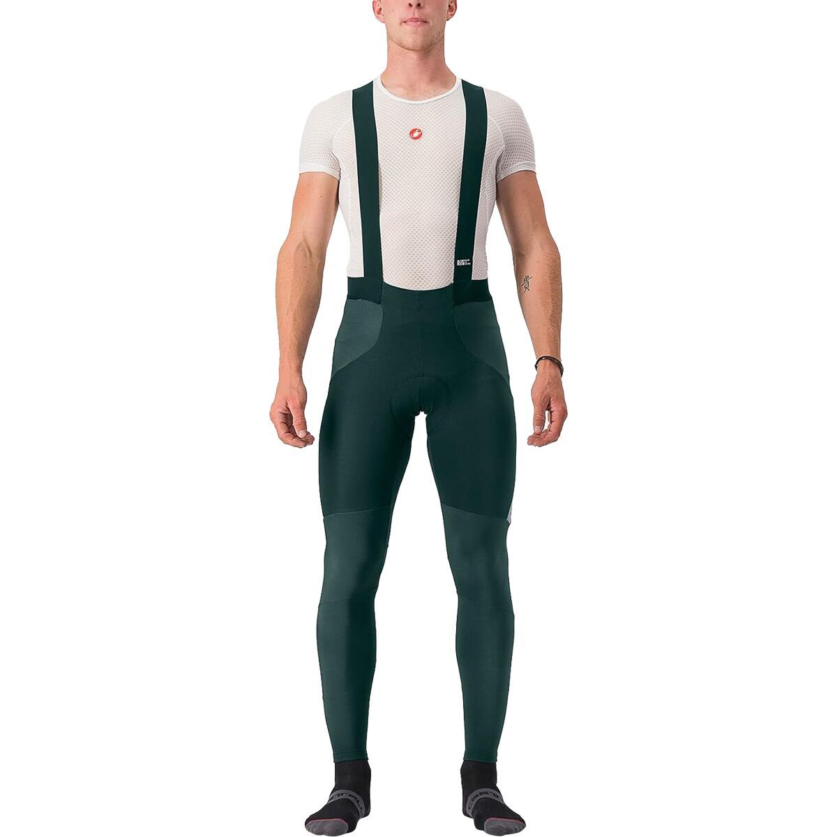 Castelli Sorpasso RoS Bib Tight - Men's Rover Green, M