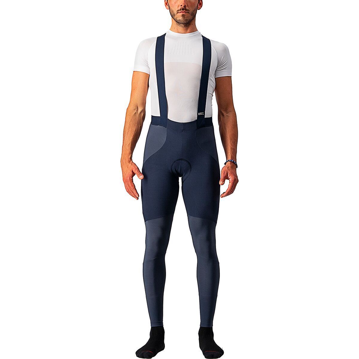 Castelli Sorpasso RoS Bib Tight - Men's Savile Blue, L