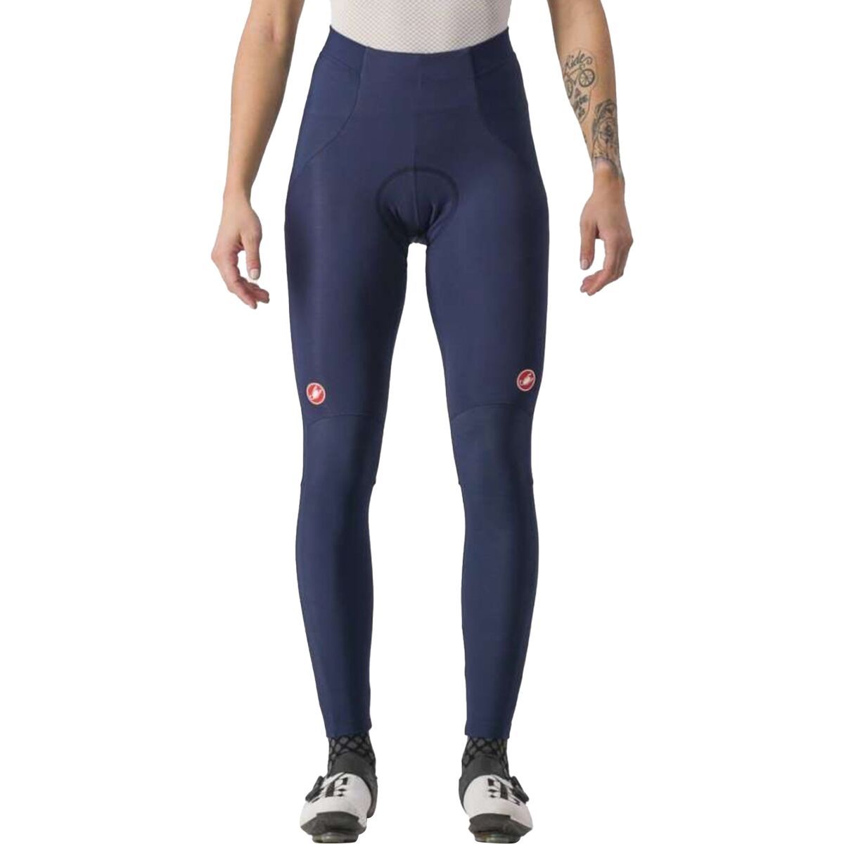 Castelli Sorpasso RoS Tight - Women's Belgian Blue/Silver Reflex, XL