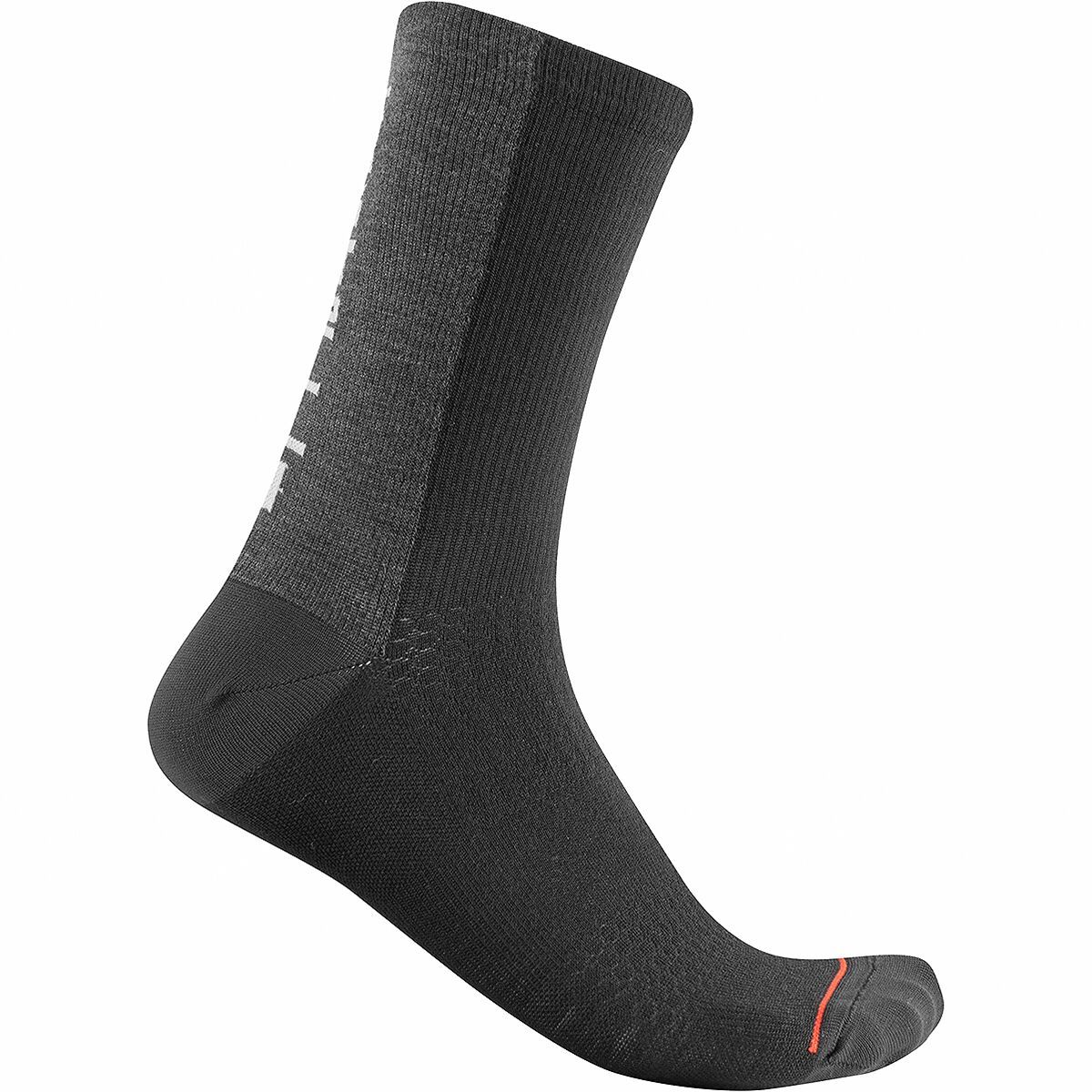 Castelli Bandito Wool 18 Sock Black, S/M
