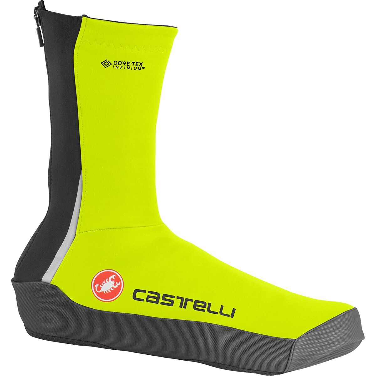 Image of Castelli Intenso Ul Shoecover Electric Lime, S