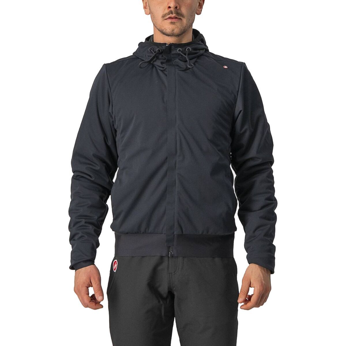 Castelli Alpha Mc Studio Jacket - Men's Light Black, L