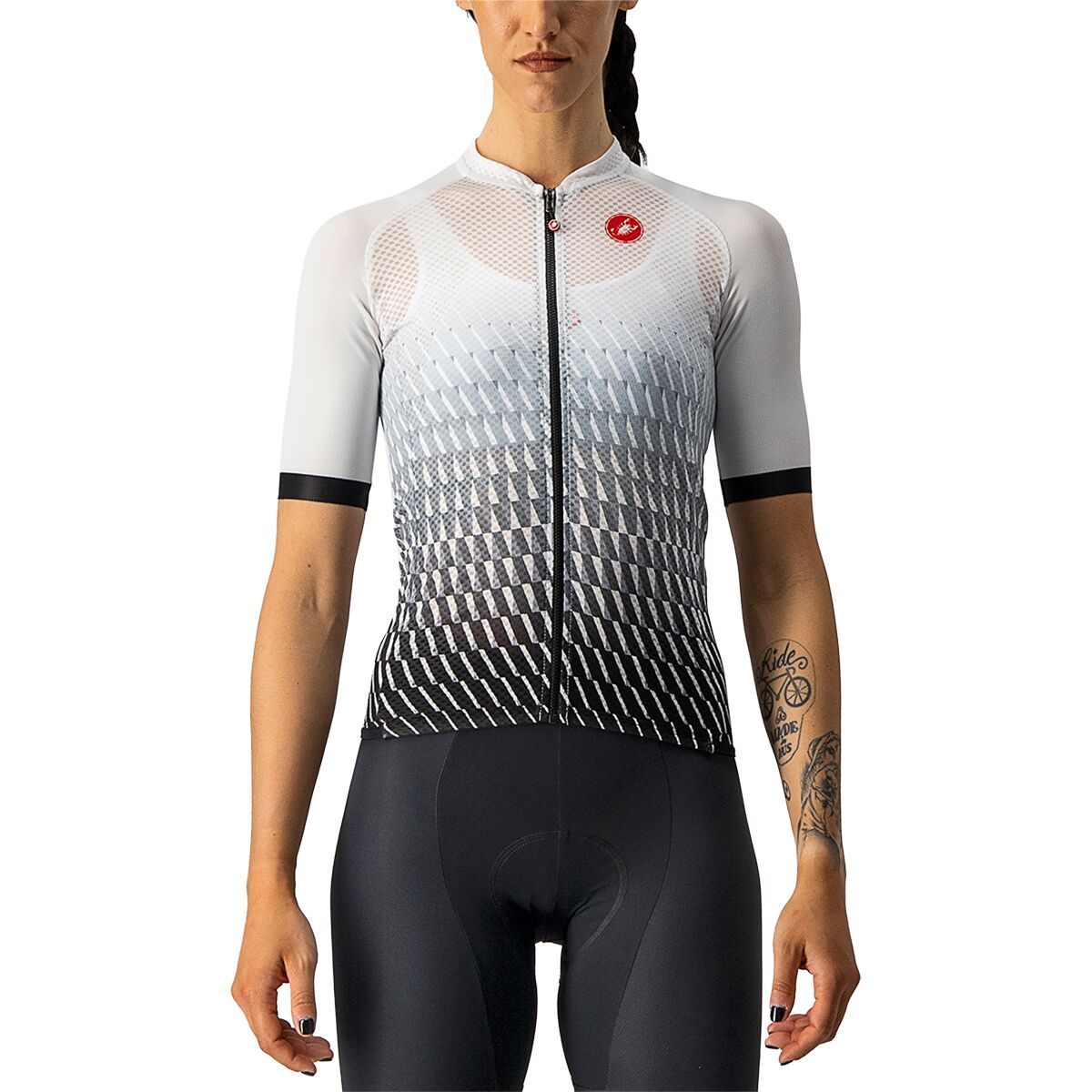 Castelli Climber's 2.0 Jersey - Women's White/Silver Gray/Light Black, XS