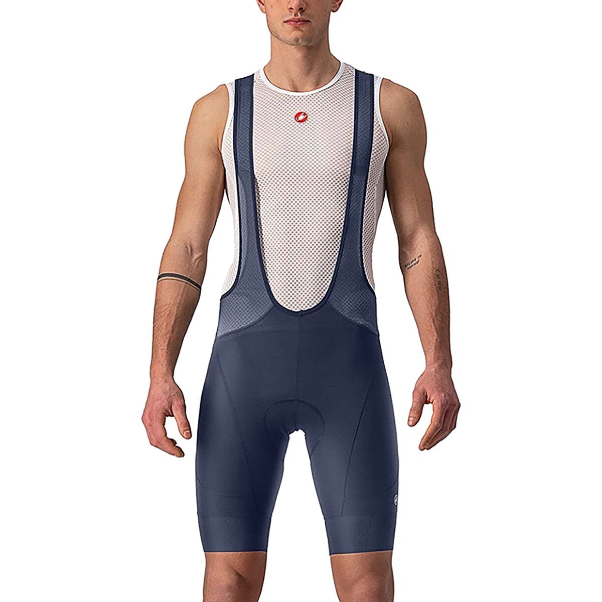 Castelli Endurance 3 Bib Short - Men's Belgian Blue, XXL