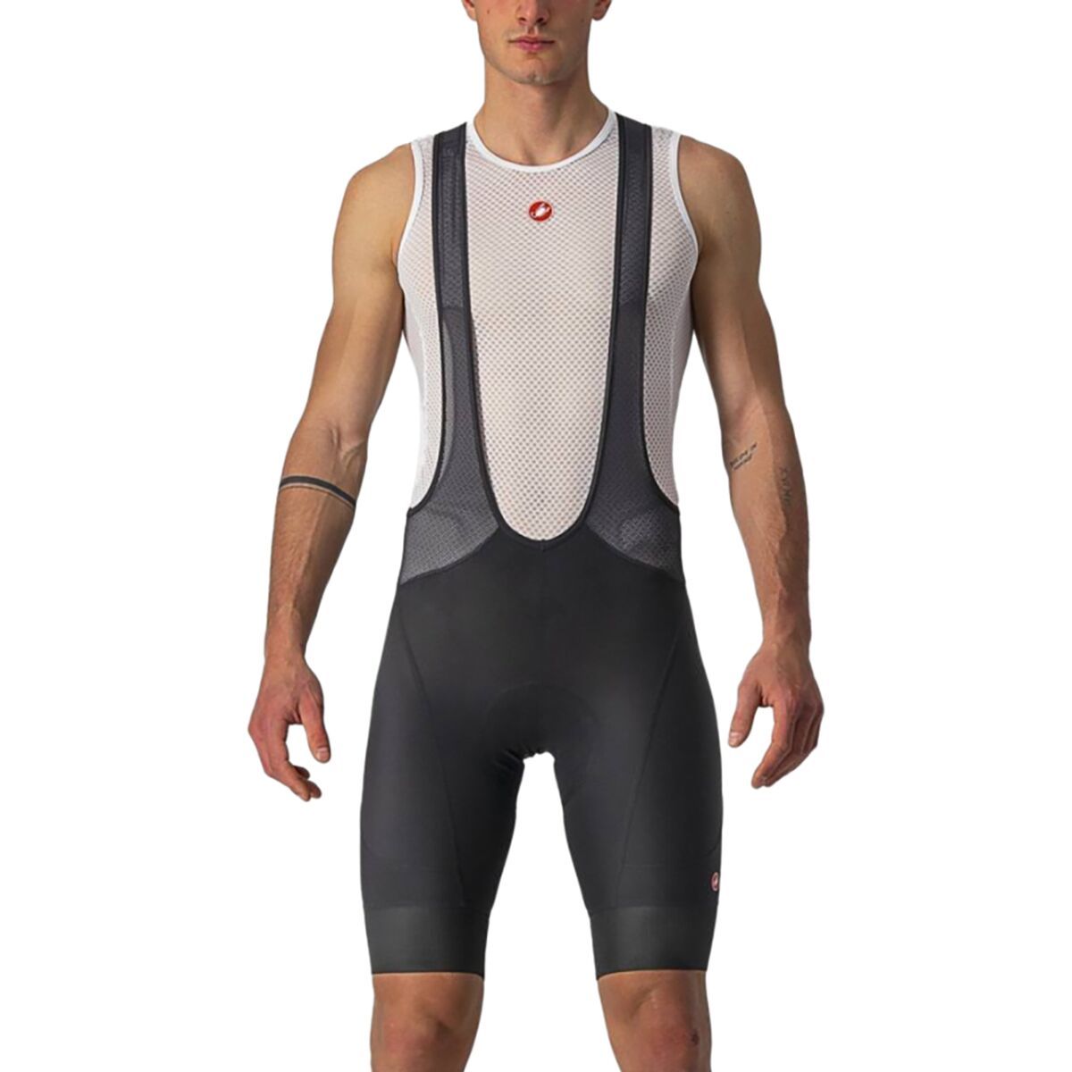 Image of Castelli Endurance 3 Bib Short - Men's Black, 3XL