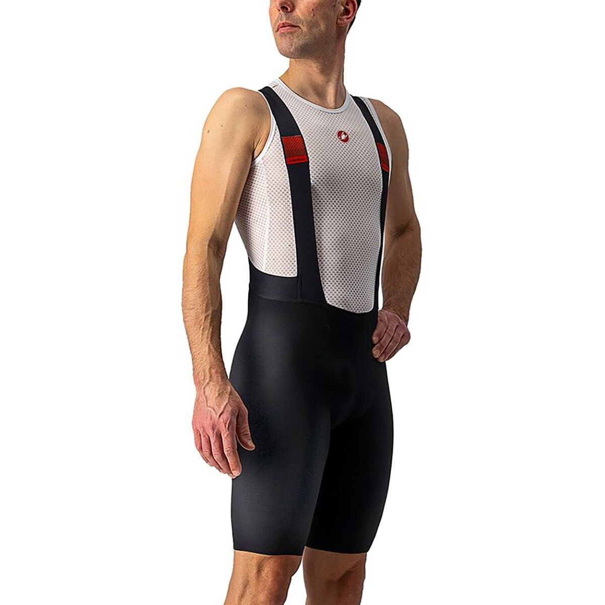 Pre-owned Castelli Premio Black Bibshort - Men's