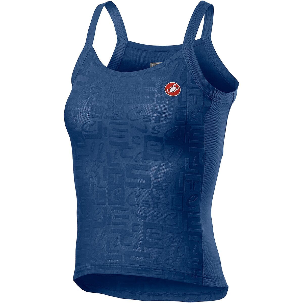 Castelli Promessa Jacquard Bavette Top - Women's Agata Blue, XL