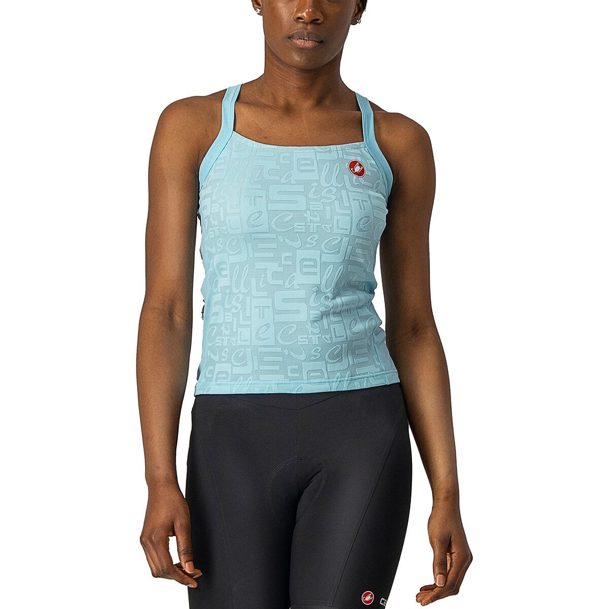 Castelli Promessa Jacquard Bavette Top - Women's