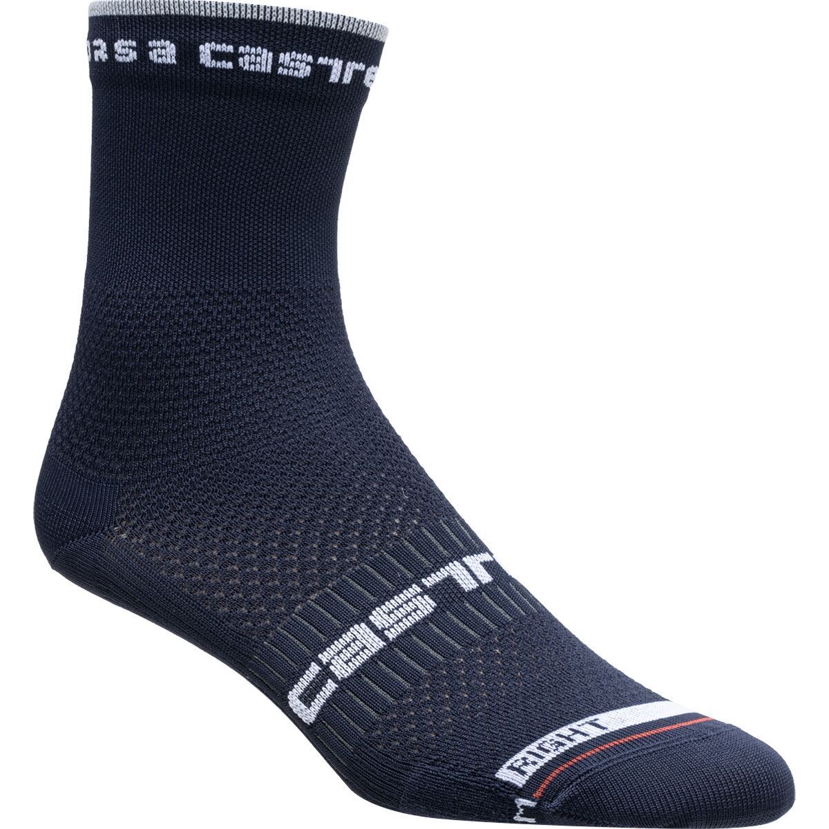 Castelli Rosso Corsa Pro 15 Sock Belgian Blue, L/XL