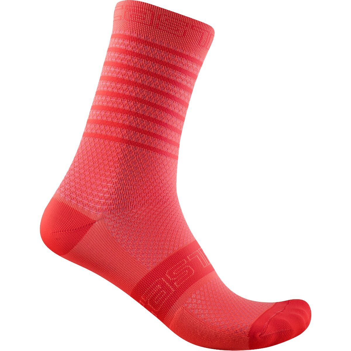 Castelli Superleggera 12 Sock - Women's Brilliant Pink, L/XL