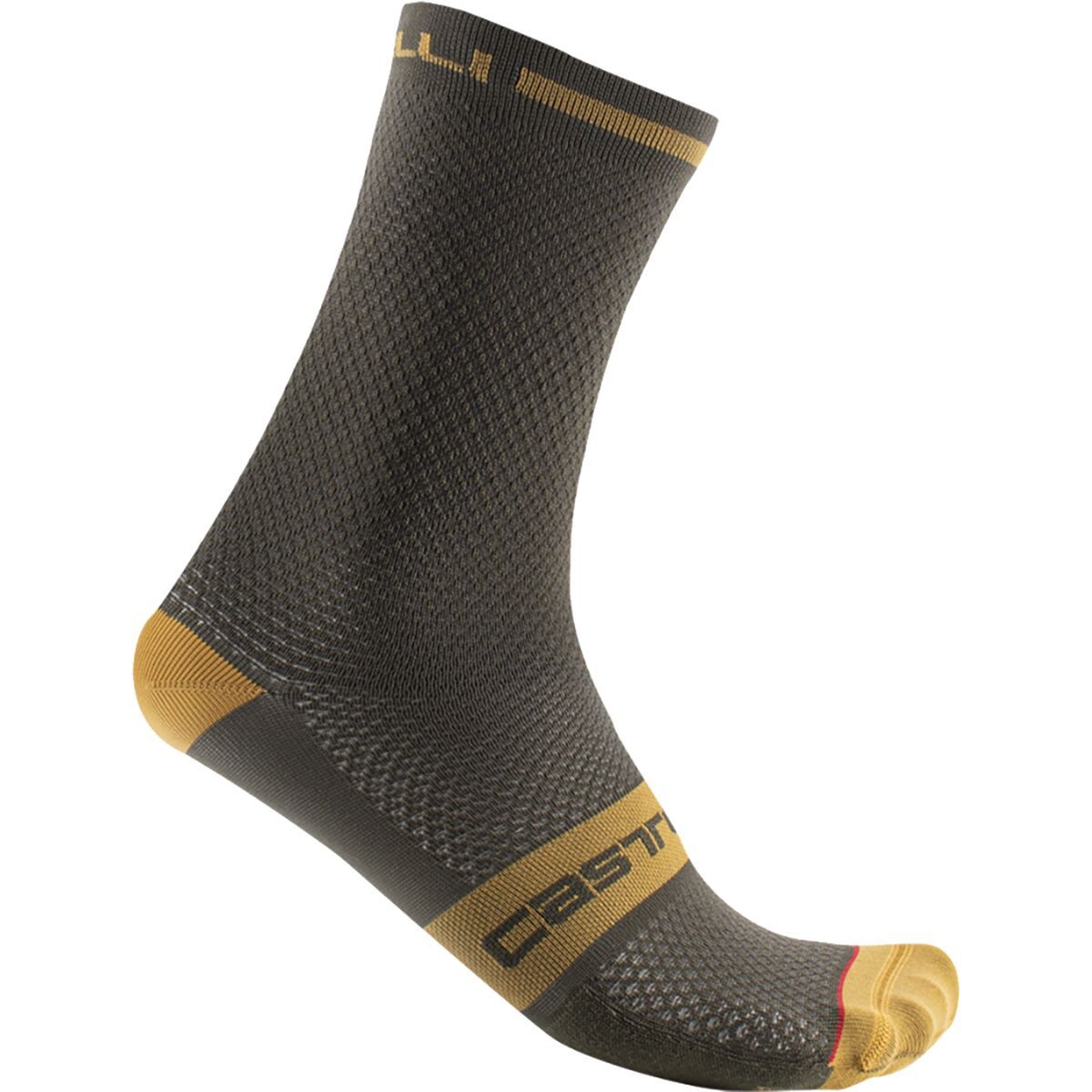 Castelli Superleggera 12 Sock Deep Green, XXL