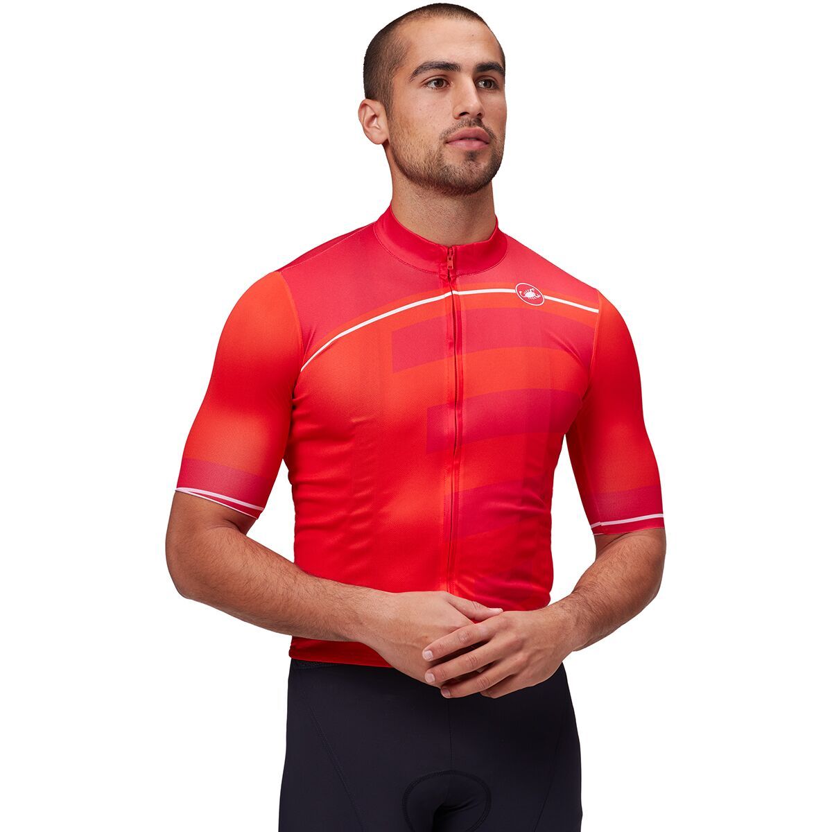 Castelli Trofeo Limited Edition Jersey - Men's Fiery Red/Castelli Red, 3XL