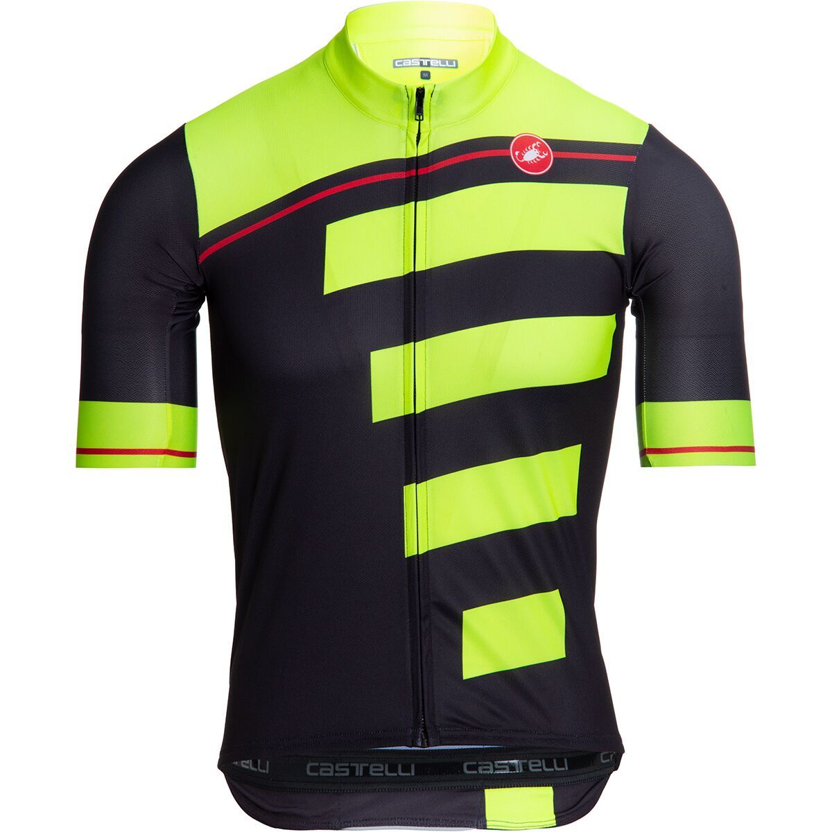 Castelli Trofeo Limited Edition Jersey - Men's Fluo Yellow/Dark Gray, M
