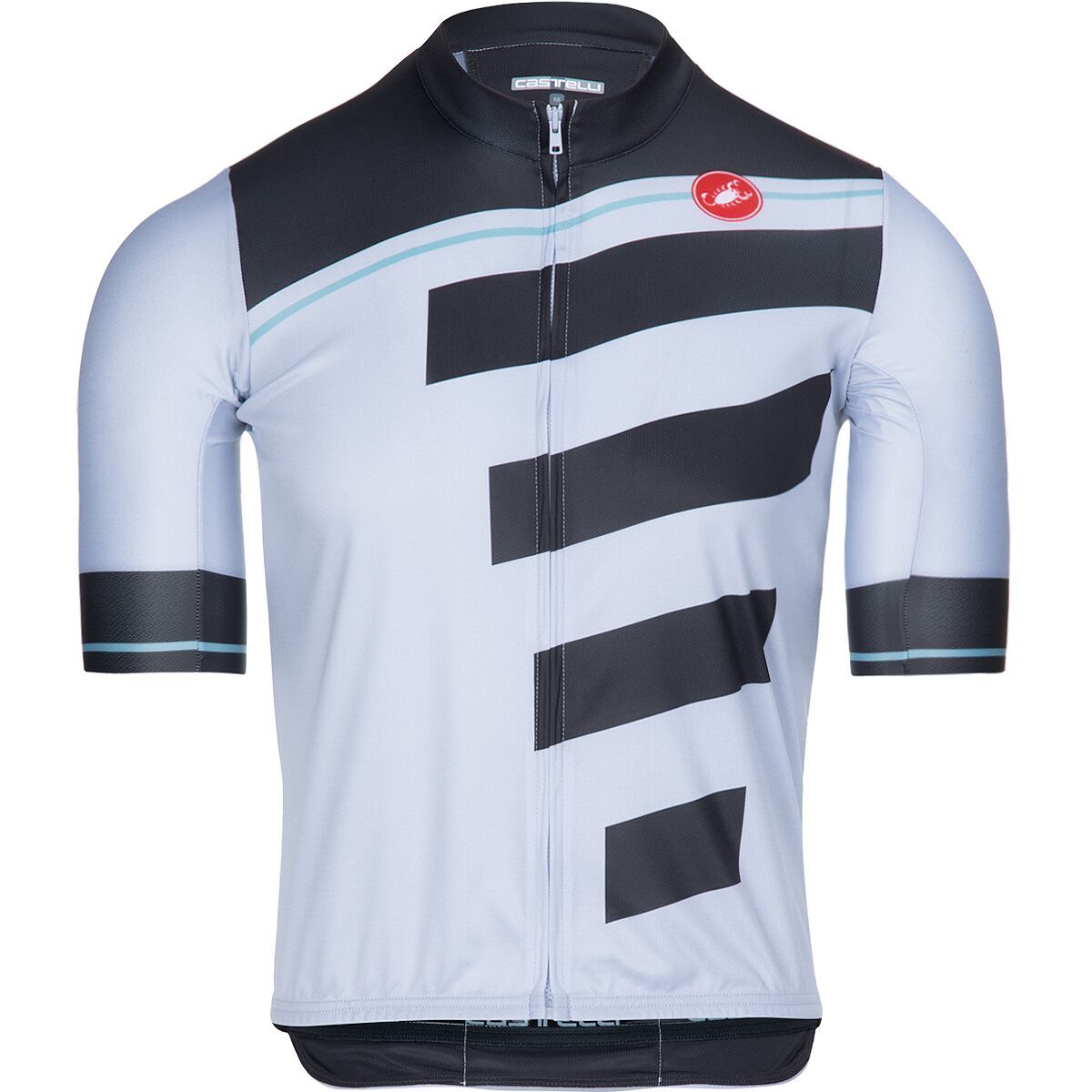Castelli Trofeo Limited Edition Jersey - Men's Silver Gray/Dark Gray/Celeste, L