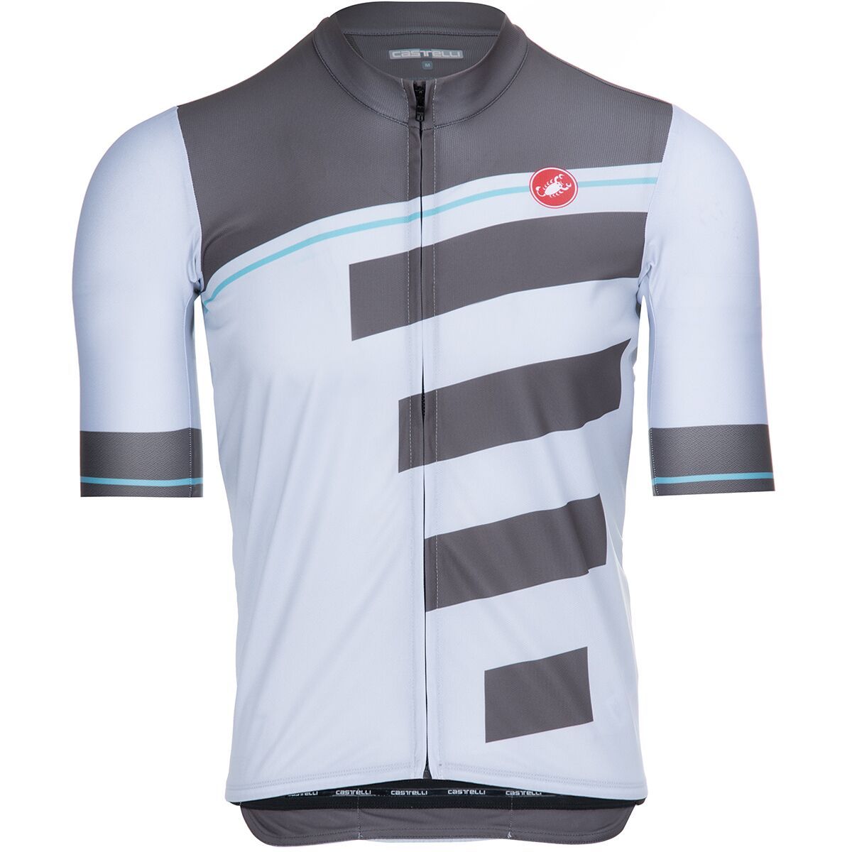 Castelli Trofeo Limited Edition Jersey - Men's Silver Gray/Gunmetal Gray, L